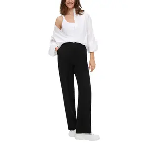 Women's wide leg trousers QS image-6