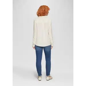 Casual Crepe Blouse for Women QS image-4