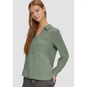 Casual Crepe Blouse for Women QS image-3