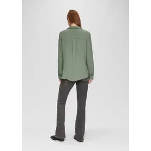 Casual Crepe Blouse for Women QS image-4