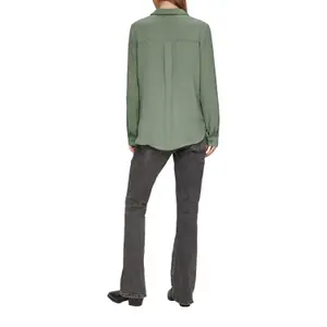 Casual Crepe Blouse for Women QS image-5