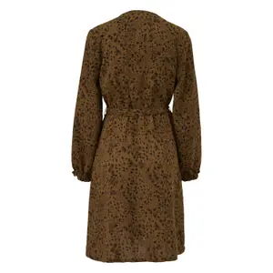 Short Crepe Dress Women QS image-1