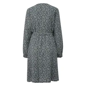 Short Crepe Dress Women QS image-1