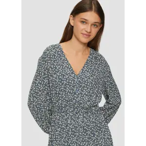 Short Crepe Dress Women QS image-3