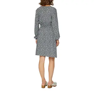 Short Crepe Dress Women QS image-5