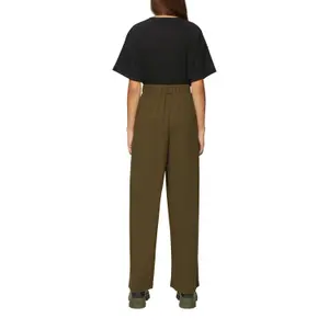 High Waisted Wide Leg Trousers Women QS image-5