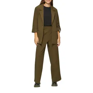 High Waisted Wide Leg Trousers Women QS image-6
