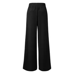 High Waisted Wide Leg Trousers Women QS image-1