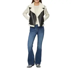 Heathered Knit Raglan Sleeve Jumper Women QS image-6