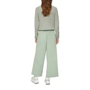 Heathered Knit Raglan Sleeve Jumper Women QS image-5