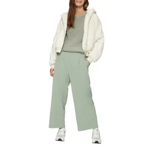 Heathered Knit Raglan Sleeve Jumper Women QS image-6