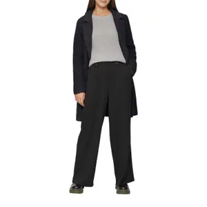 Heathered Knit Raglan Sleeve Jumper Women QS image-6