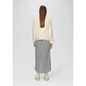 Women's wool blend cardigan QS image-4