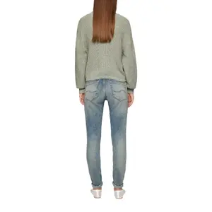 Women's wool blend cardigan QS image-5