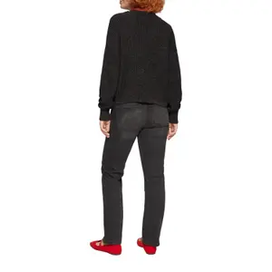 Women's wool blend cardigan QS image-5