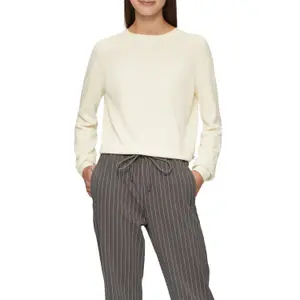 Structured Knit Cotton Viscose Jumper Women QS image-2