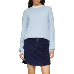 Structured Knit Cotton Viscose Jumper Women QS image-2
