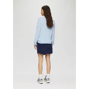 Structured Knit Cotton Viscose Jumper Women QS image-4