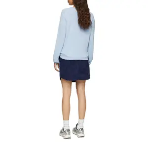 Structured Knit Cotton Viscose Jumper Women QS image-5