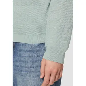 Structured Knit Cotton Viscose Jumper Women QS image-3