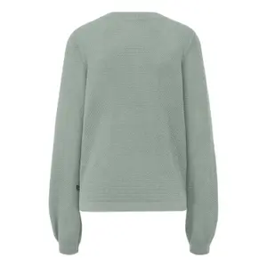 Structured Knit Cotton Viscose Jumper Women QS image-1