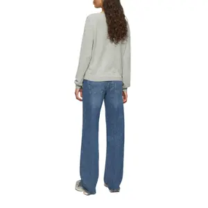 Structured Knit Cotton Viscose Jumper Women QS image-5