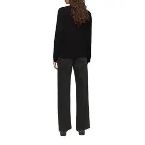 Structured Knit Cotton Viscose Jumper Women QS image-5