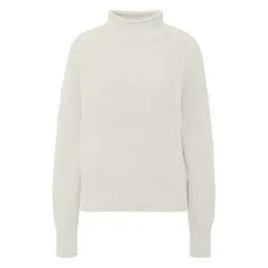 Women's Relaxed Turtle Neck Knit Pullover QS image-0