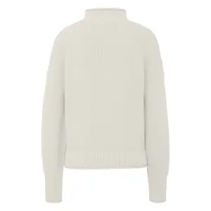 Women's Relaxed Turtle Neck Knit Pullover QS image-1