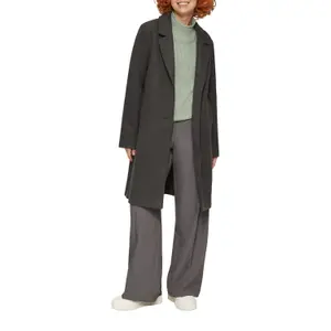 Women's Relaxed Turtle Neck Knit Pullover QS image-6