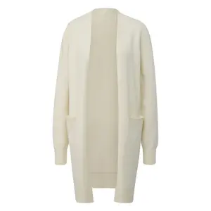 Women's Long Viscose Blend Cardigan QS image-0