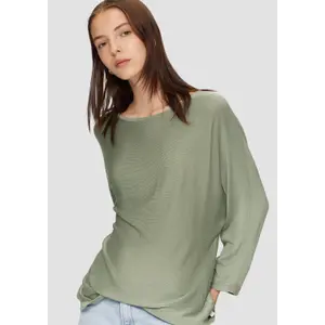 Batwing Knit Top for Women QS image-3