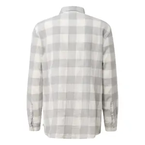 Long Sleeve Checked Shirt with Chest Pocket QS image-1