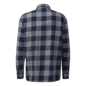 Long Sleeve Checked Shirt with Chest Pocket QS image-1