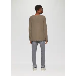 Raglan Sleeve Knit Pullover QS image-4