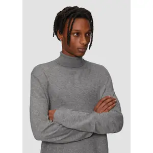 Fitted Roll Neck Jumper QS image-3