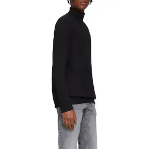 Fitted Roll Neck Jumper QS image-2