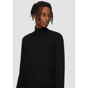 Fitted Roll Neck Jumper QS image-3