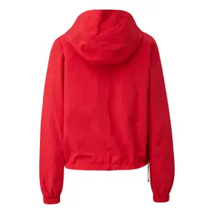 Women's Nylon Hooded Jacket QS image-1