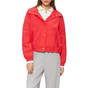 Women's Nylon Hooded Jacket QS image-2