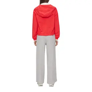 Women's Nylon Hooded Jacket QS image-5