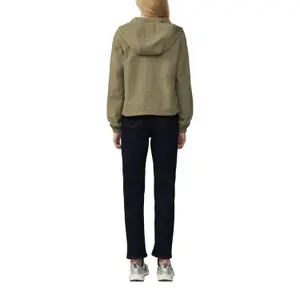 Women's Nylon Hooded Jacket QS image-5