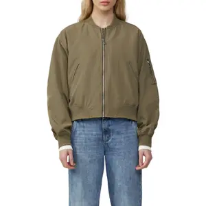 Women's High Collar Jacket QS image-2