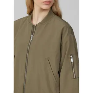 Women's High Collar Jacket QS image-3