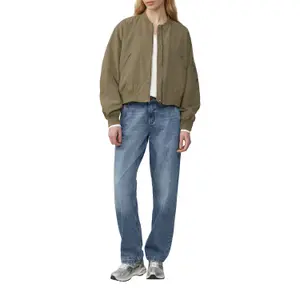 Women's High Collar Jacket QS image-6