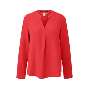 Eunique Roll-Up Sleeve Blouse Women QS image-0