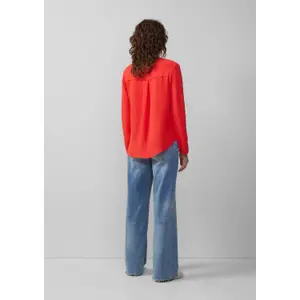 Eunique Roll-Up Sleeve Blouse Women QS image-4