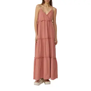 Long Chiffon Dress Women QS image-2