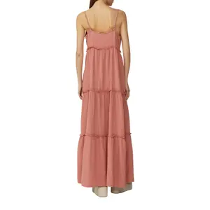 Long Chiffon Dress Women QS image-5