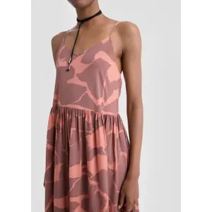 Long Viscose Dress for Women QS image-6